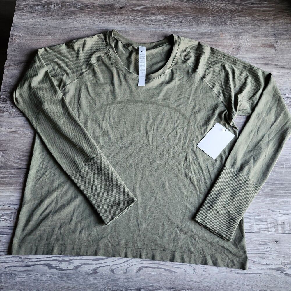 (20) BNWT Lululemon Swiftly Tech Long-Sleeve Shirt 2.0 *Waist Length